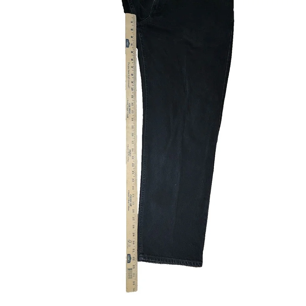 Vintage Levi's 505 Jeans‎ Men's 42 X 32 Relaxed Fit Jeans Black Straight Leg